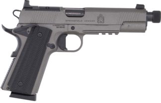 SPRINGFIELD 1911 OPERATOR AOS - 45 ACP 5" 8RD GRAY THREADED