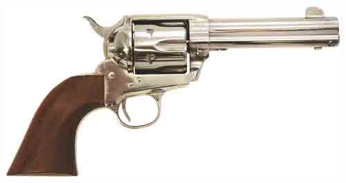 CIMARRON FRONTIER 38SPL/357MAG - PW FS 4.75" STAINLESS WALNUT