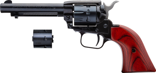 HERITAGE 22LR/WMR COMBO 4.75" - BLUED COCOBOLO GRIPS 9-SHOT