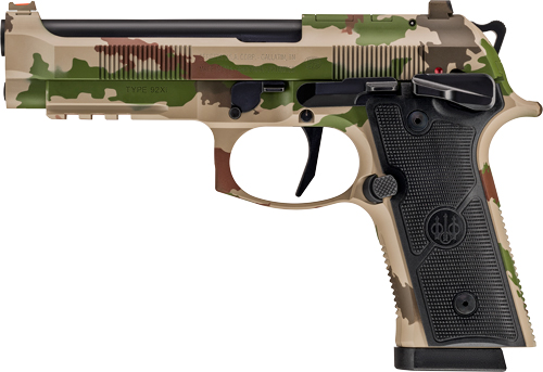 BERETTA 92XI SAO FS 9MM 4.7" - 18RD VEGETATO CAMO 2 MAGS - Image 2