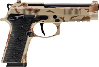 BERETTA 92XI SAO FS 9MM 4.7" - 18RD DESERT DPM CAMO 2 MAGS