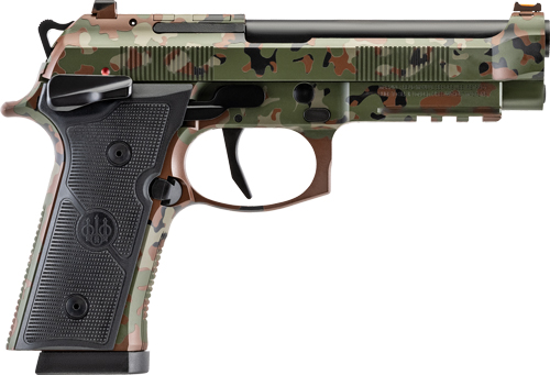 BERETTA 92XI SAO FS 9MM 4.7" - 18RD FLECTARN CAMO 2 MAGS