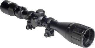 HATSAN OPTIMA 3-9X40 AO AIRGUN - SCOPE W/RINGS & CAPS