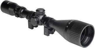 HATSAN OPTIMA 3-12X50 AO - AIRGUN SCOPE W/RINGS & CAPS