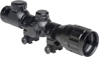 HATSAN OPTIMA 4x32CE AO - COMPACT SCOPE W/ RINGS & CAPS