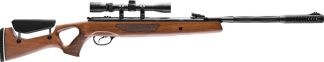 HATSAN MODEL 65 COMBO .22 W/ - 3-9X32 SCOPE WOOD/BLUED