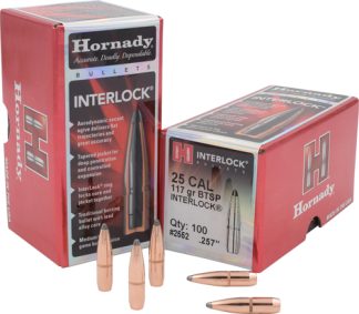 HORNADY BULLETS 25 CAL .257 - 117GR JSP-BT 100CT 25BX/CS