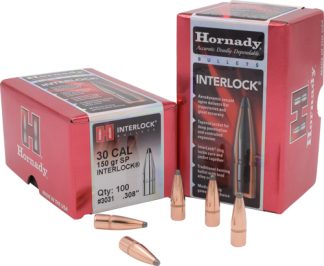 HORNADY BULLETS 30 CAL .308 - 150GR JSP 100CT 15BX/CS