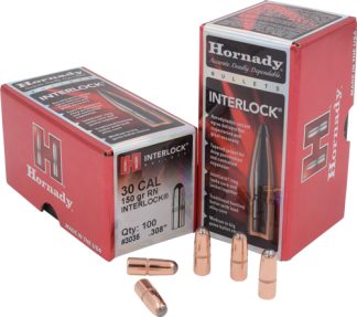 HORNADY BULLETS 30 CAL .308 - 150GR JSP-RN 100CT 25BX/CS