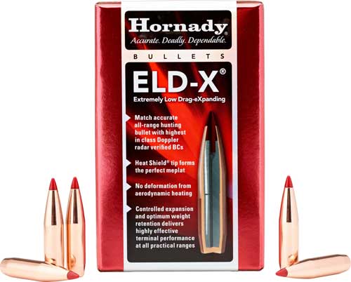 HORNADY BULLETS 338CAL. .338 - 230GR. ELD-X 100CT 15BX/CS