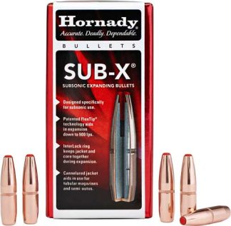HORNADY BULLETS 35 CAL .357 - 250GR. SUBSONIC (350 LEGEND)