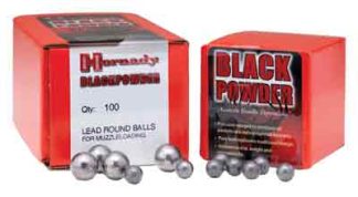 HORNADY .451 .44 CALIBER - ROUND BALL 100CT 25BX/CS