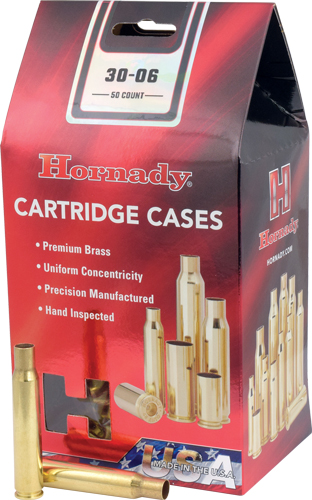 HORNADY UNPRIMED CASES 30-06 - SPRINGFIELD 50 PACK 5PK/CS