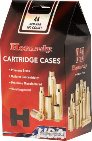 HORNADY UNPRIMED CASES 44 REM - MAG 100 PACK 5PK/CS