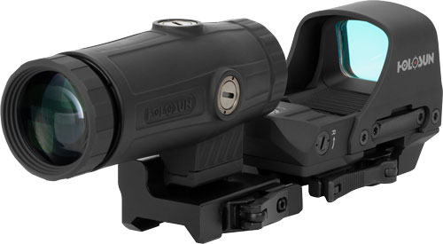 HOLOSUN 510 OPEN REFLEX GREEN - MULTI RETICLE W/HM3X COMBO