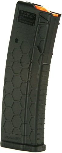 HEXMAG MAGAZINE AR-15 5.56X45 - 10RD BLACK POLYMER SERIES 2