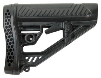 ADAPTIVE TACTICAL STOCK AR-15 - MIL-SPEC POLYMER BLACK