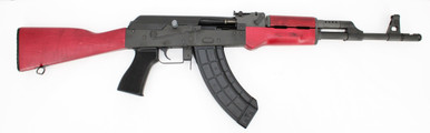 Century Arms RI4335-N VSKA AK-47 7.62x39mm Semi-Automatic Rifle 16.5" 30+1 Chevron Brake Red Wood