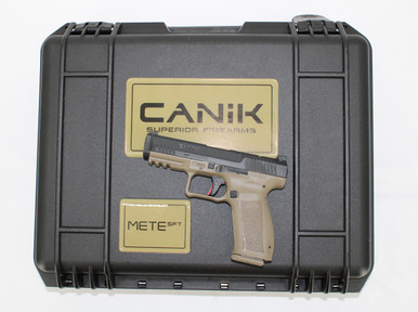 Canik HG7605-N METE SFT Loadout Package Semi-Auto 9mm 4.72" 18+1/20+1 MECANIK M01 Optic Black/FDE