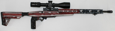 Howa HCRA70620USAMDT M1500 Mini Chassis 6.5 Grendel 20" 5+1 USA Flag Cerakote W/ 4-16x50 Scope, 2 Grips, Bipod