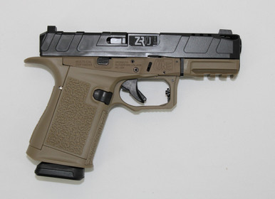 ZRO Delta 7550-0021-9990 The One Complete Modular Pistol OR 9mm 4" 15+1 Black/FDE