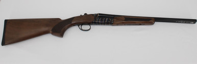 Citadel CITSBS4108HT Boss Coach Side By Side .410 Gauge 18.5" 2 Rounds Walnut/Blued/Heat Tempered