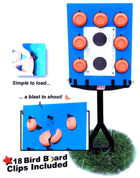 MTM JAMMIT TARGET STAND & - CLAY BIRD BOARD
