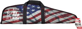 CRICKETT CASE FOR RIFLES 34" - USA FLAG W/WHITE LOGO