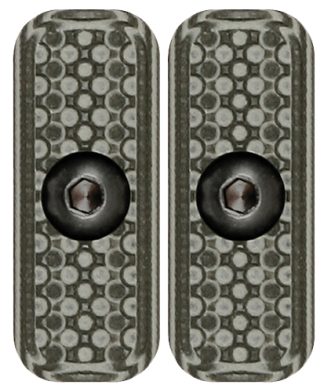 MI LEVER STOCK G10 M-LOK PANEL - GREY/BLACK 2-PACK