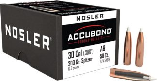 NOSLER BULLETS 30 CAL .308 - 200GR ACCUBOND 50CT