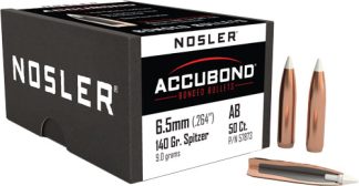 NOSLER BULLETS 6.5MM .264 - 140GR ACCUBOND 50CT