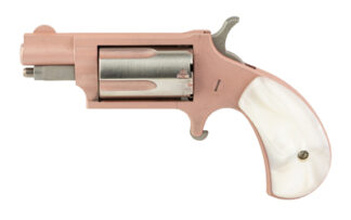 NAA 22WMR 1 1/8" 5RD ROSE/PEARL