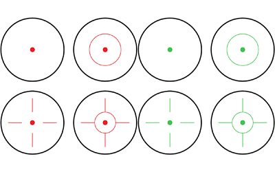 NCSTAR RED/GRN DOT REFLEX SIGHT BLK - Image 3
