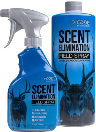 D-CODE SCENT ELIMINATION SPRAY - REFILL COMBO 12FL OZ/32FL OZ