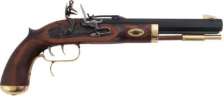 TRADITIONS TRAPPER PISTOL 50 - CAL FLINTLOCK BLUED/HARDWOOD