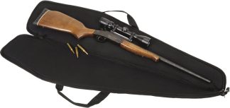 US PEACEKEEPER CASE 40" SCOPED - BLACK DOUBLE ZIPPER