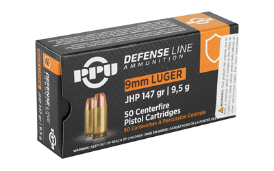PPU 9MM JHP 147GR 50/1000 - Image 2
