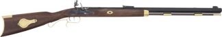 TRADITIONS HAWKEN WOODSMAN - 50 CAL FLINT BLUED/HARDWOOD