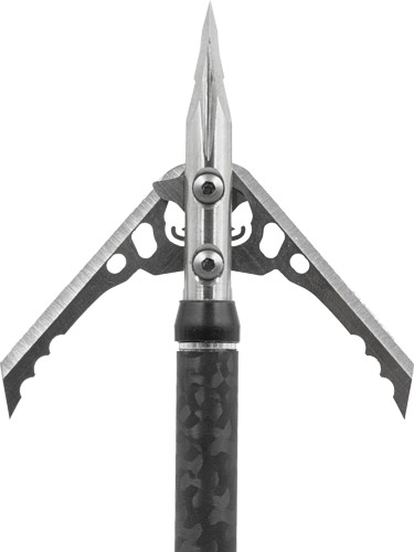 RAGE BROADHEAD HYPODERMIC - TRYPAN NO-COLLAR 100GR 2" 3PK