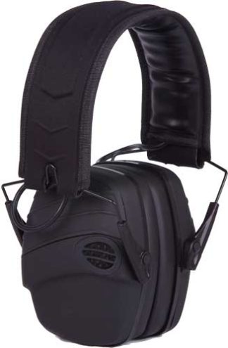 PRO EARS RIFLEMAN TAC EAR MUFF - ELECTRONIC PADDED NRR 25 BLACK