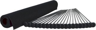 GSS MEDIUM RIFLE ROD KIT 20BLK - RIFLE RODS .22 CAL 19"X30"