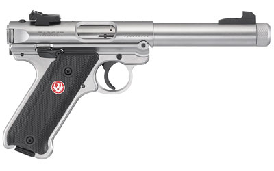 RUGER MRK IV TRGT 22LR 5.5" 10RD STS