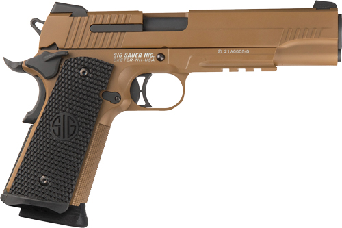 SIG AIRGUN PISTOL 1911 EMPEROR - SCORPION CO2 BLOWBACK 4.5 BB - Image 2