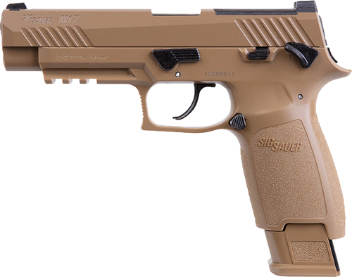 SIG AIRGUN PISTOL M17 P320 ASP - 177 CO2 20RD COYOTE