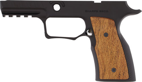 SHARPS BROS. P320 GRIP MODULE - NO SAFETY BLACK W/ CHERRY WOOD - Image 2