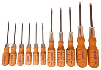 GRACE USA SCREWDRIVER SET - TORX HEAD SET OF 11