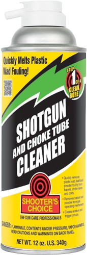 SHOOTERS CHOICE SHOTGUN & - CHOKE TUBE CLEANER 12 OZ AERSL