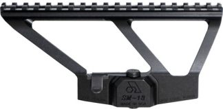 ARSENAL SCOPE MOUNT SM-13 - 7.625" PICATINNY RAIL BLACK