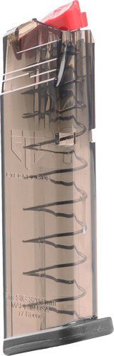 ETS MAGAZINE SIG P320 9MM 17RD - EXTENDED CARBON SMOKE