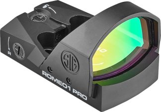 SIG REFLEX SIGHT ROMEO1 PRO - 6MOA RED DOT 1X30 STEEL SHROUD